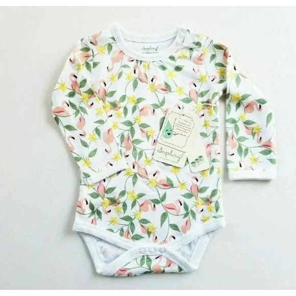 NWT Sapling Organic Bodysuit - Picture 1 of 5